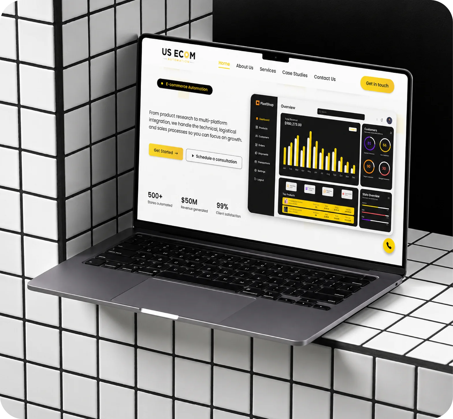 US Ecom Automation Web Design And Development