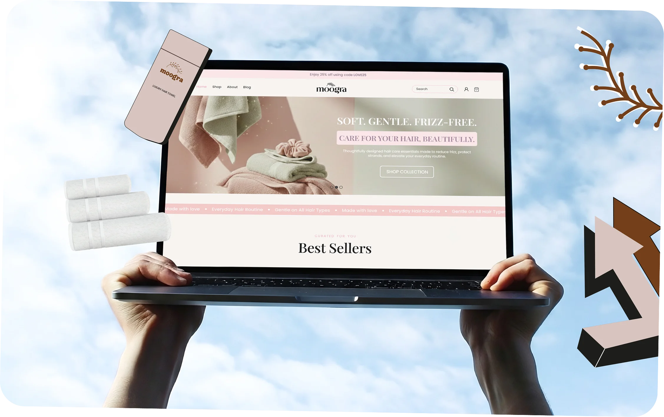 Moogra Beauty Web Redesign And Development