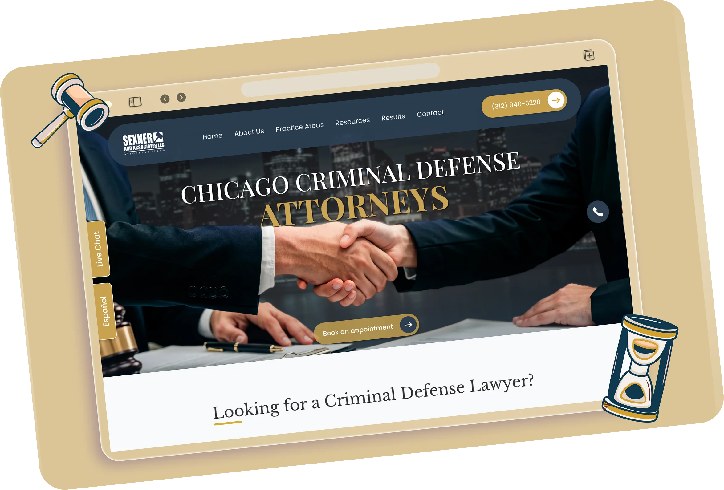 Sexner Web Redesign And Development