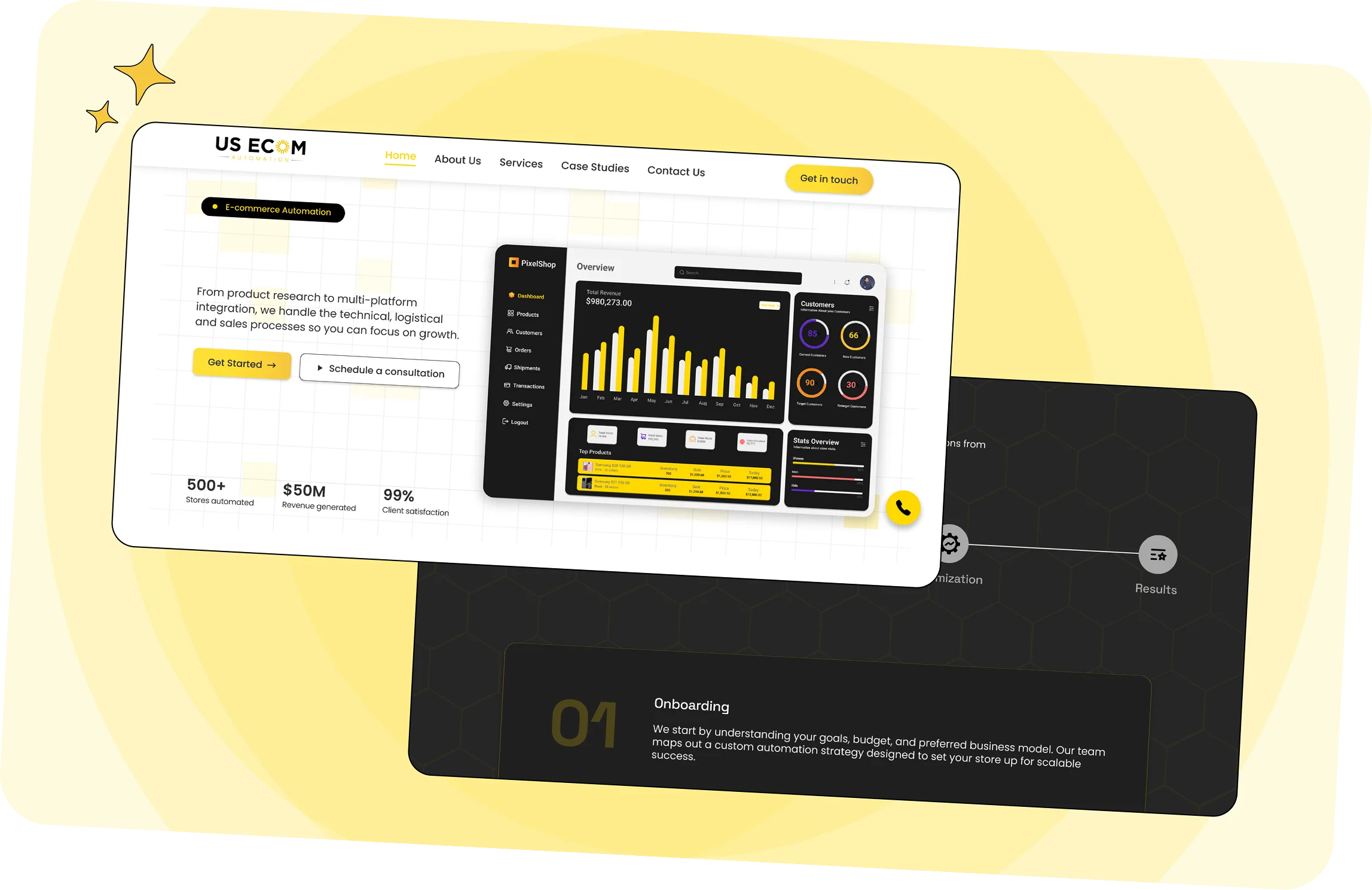 US Ecom Automation Web Design And Development